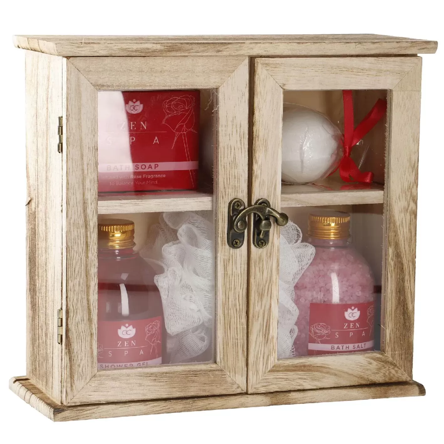 NANU-NANA Badeset Schrank, Zen Spa/rosa Cheap