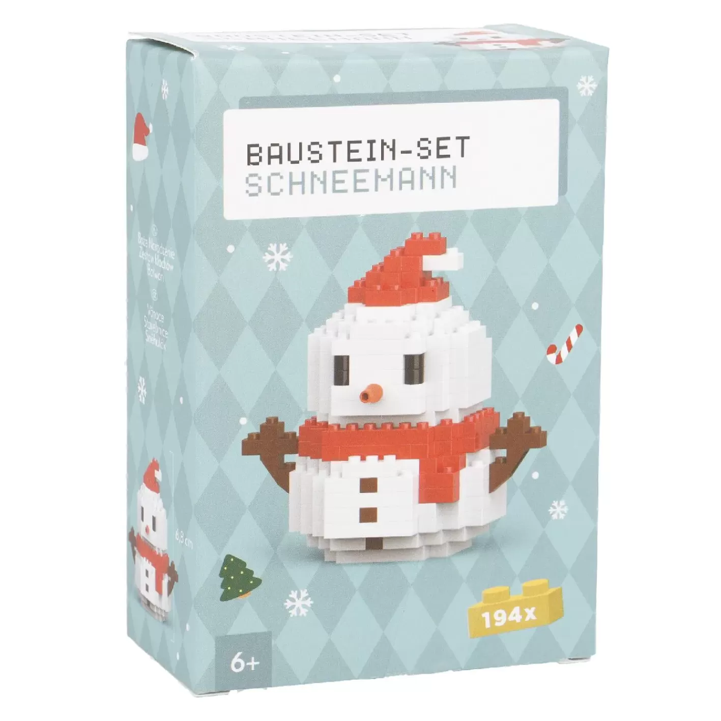 NANU-NANA Bausteine-Set 3D, Xmas/Schneemann, Klein Best