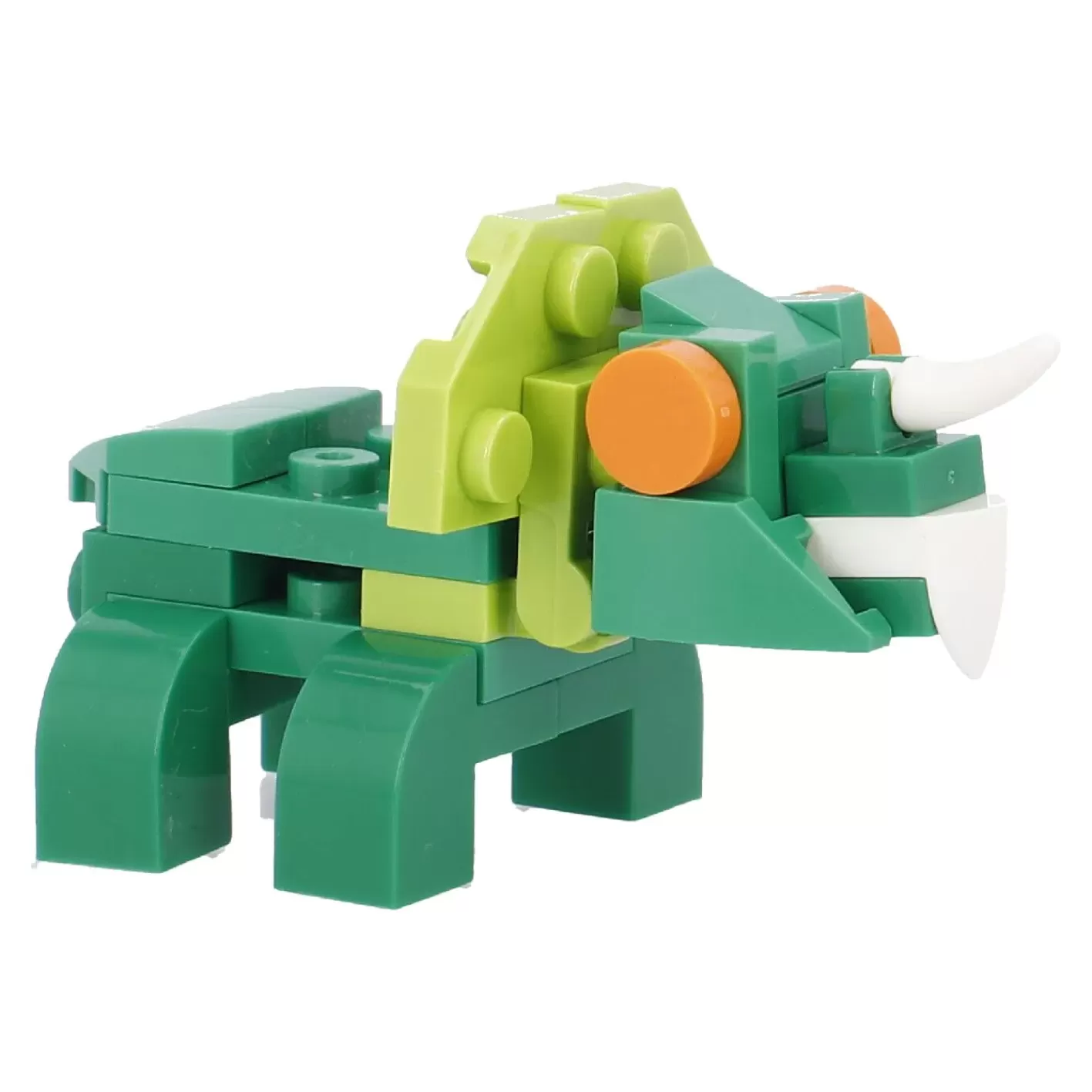 NANU-NANA Bausteine-Set Dino 2in1, Horn Hot