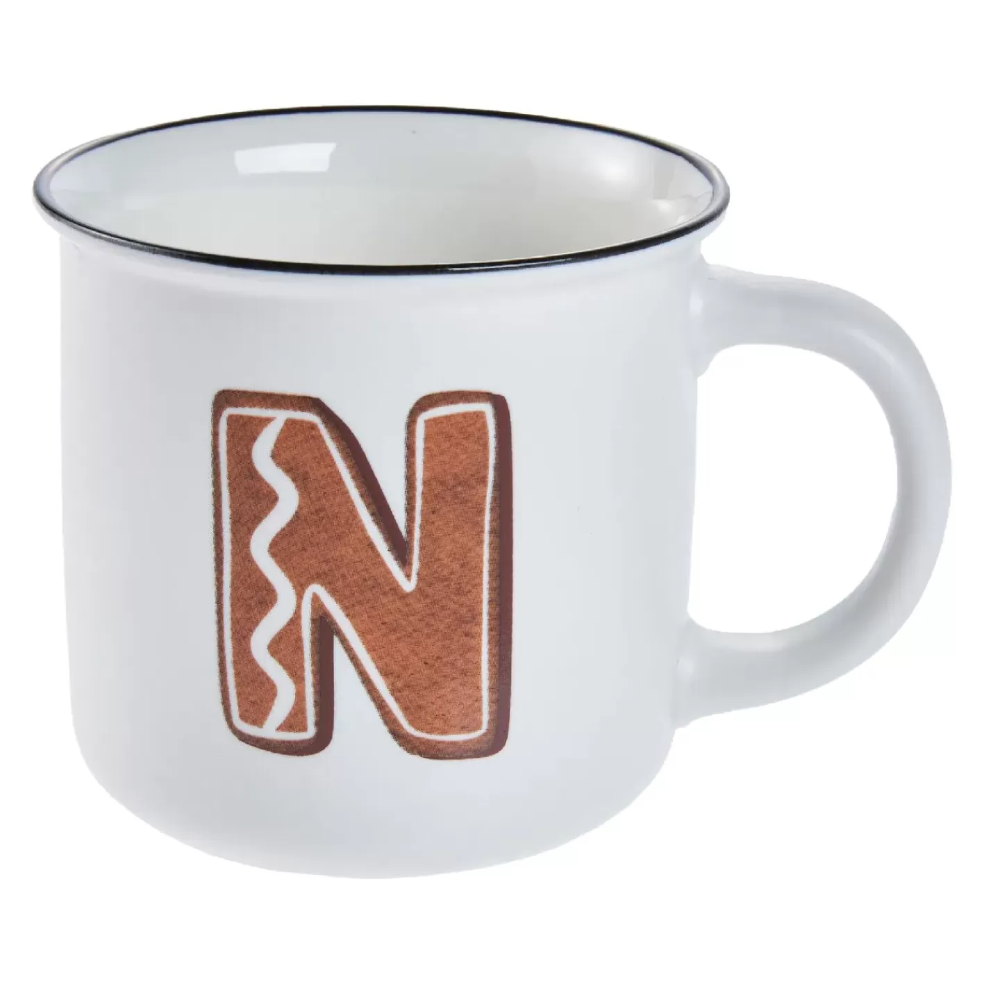 NANU-NANA Becher Buchstabe/Lebkuchen, N, 380 Ml Best Sale