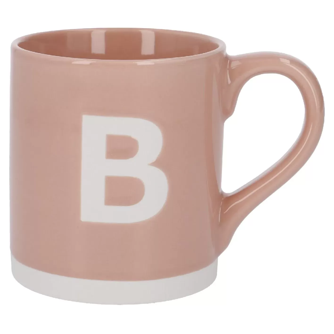 NANU-NANA Becher Buchstabe/Uni, B/rosa, 440 Ml Fashion