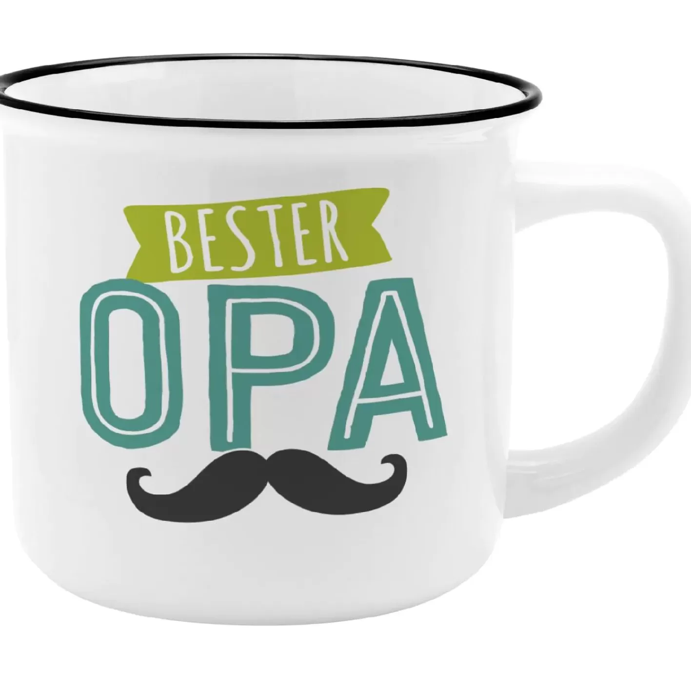 NANU-NANA Becher Emaille-Optik, Opa, 350 Ml Cheap