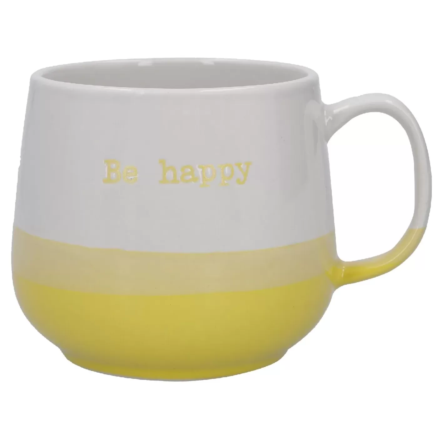 NANU-NANA Becher Emotion, Be Happy/gelb, 500 Ml Cheap