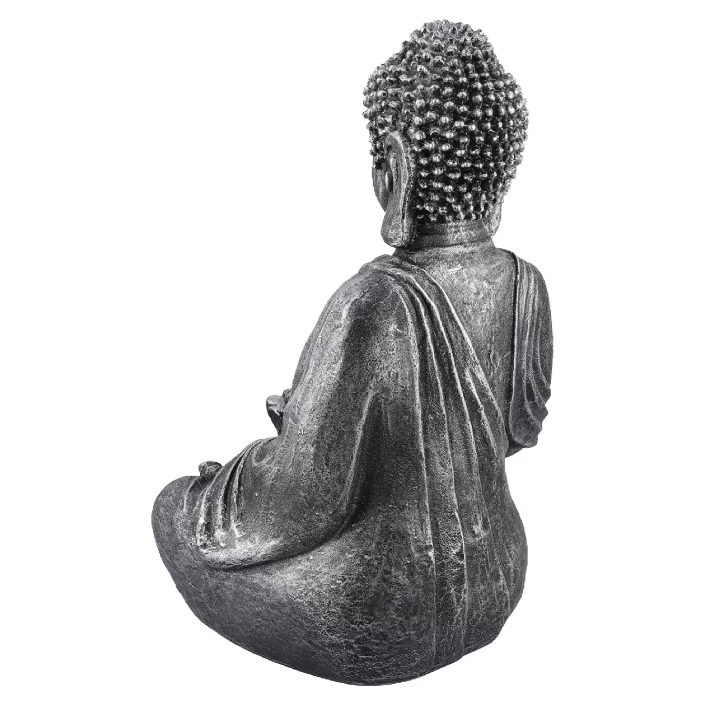 NANU-NANA Buddha Blüte, Silber-grau, 40 Cm Best