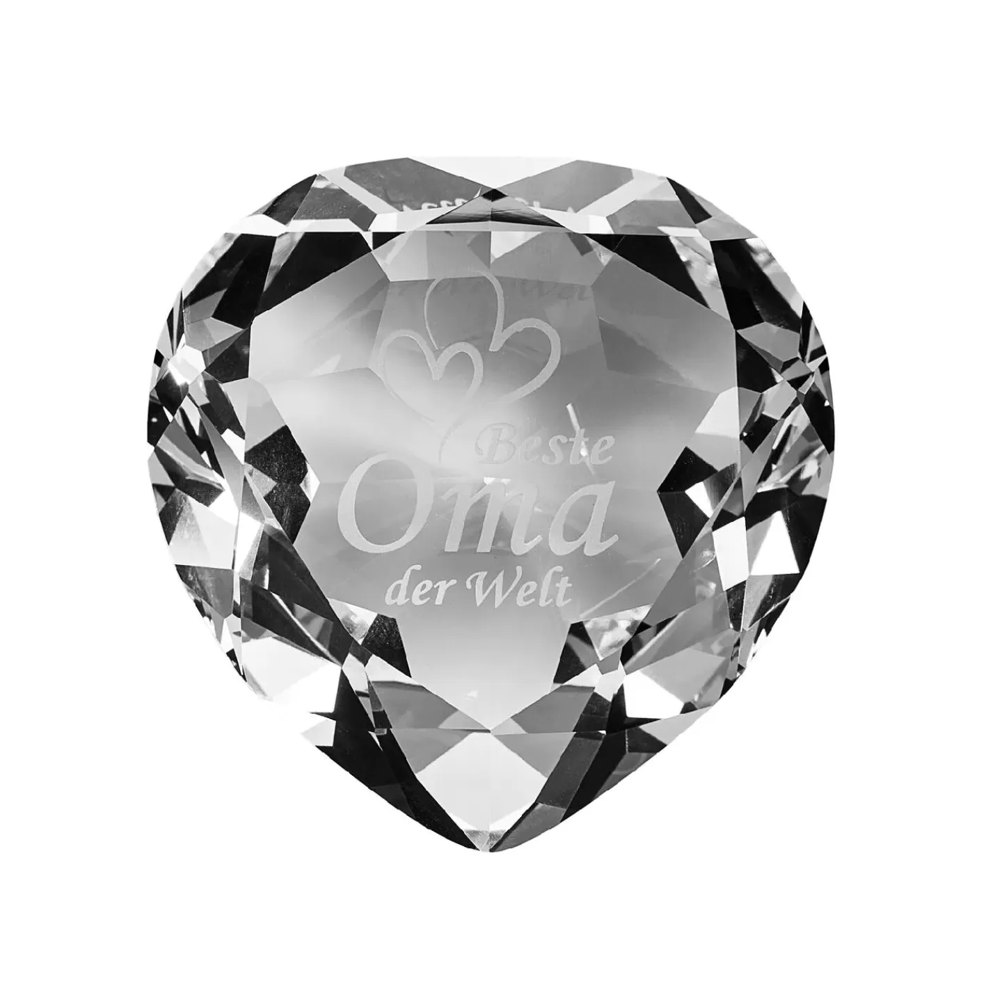 NANU-NANA Diamant-Herz Mit Spruch, Oma, 8 Cm Outlet