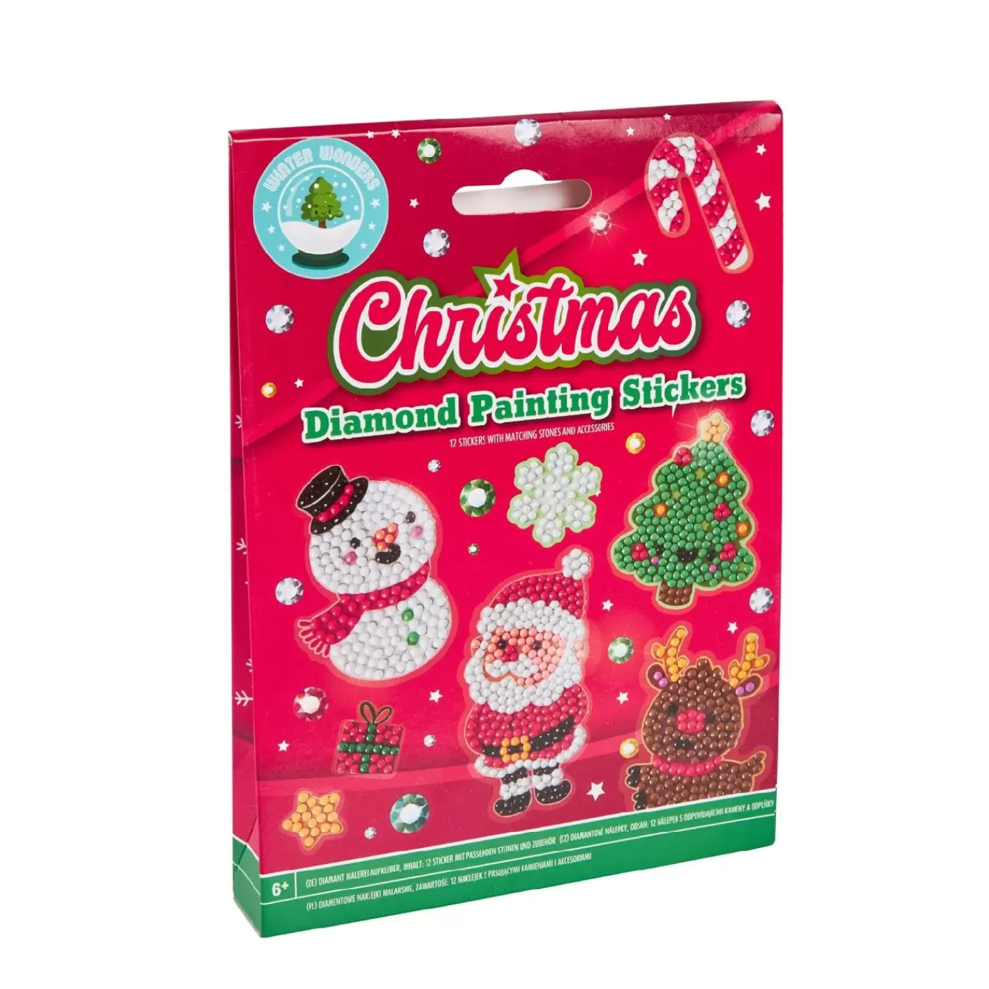 NANU-NANA Diamond Painting Sticker Xmas, 12-teilig Best Sale