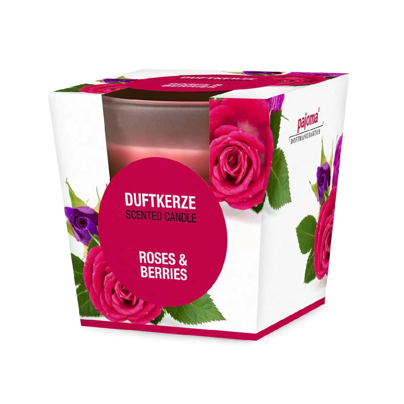 NANU-NANA Duftkerze Im Glas, Rose & Berries Outlet