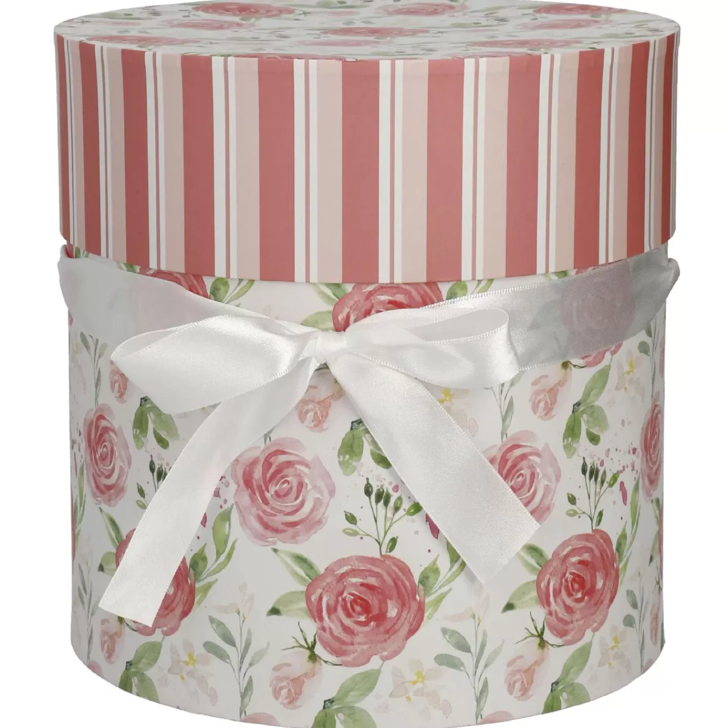 NANU-NANA 5er Set Geschenkkarton Floral/rund, Rosa New