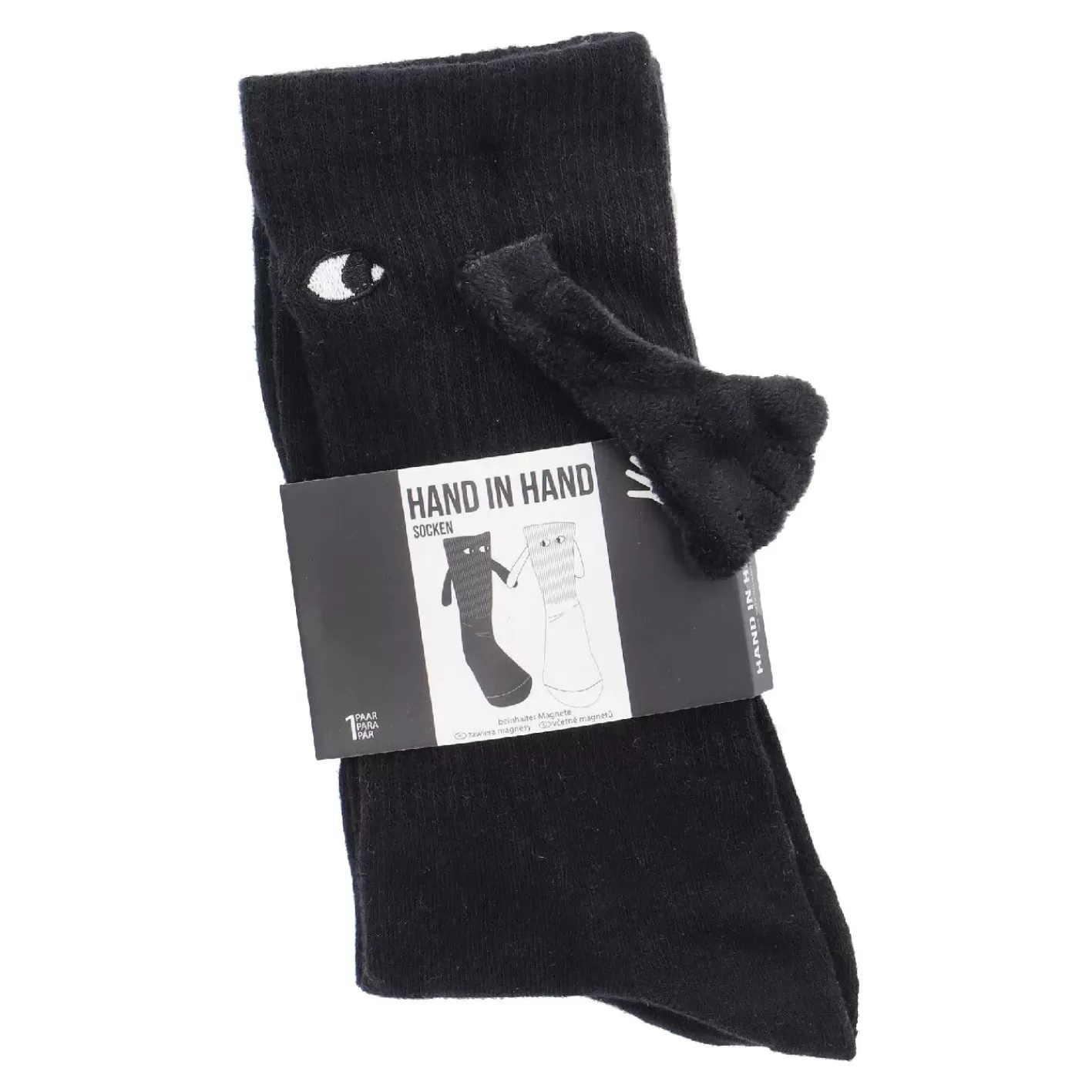 NANU-NANA Freunde-Socken Magnet, Schwarz, Größe 43-46 Flash Sale