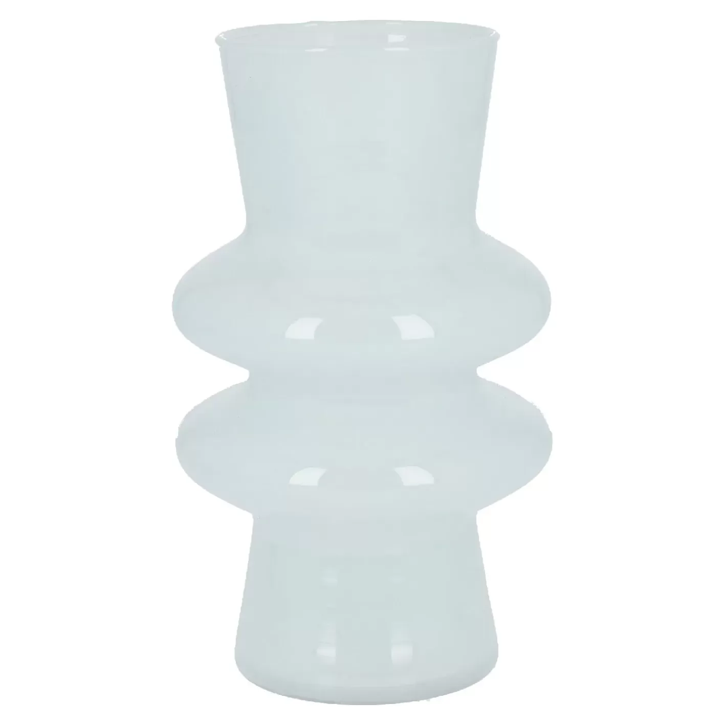 NANU-NANA Glas-Vase Ringe, Doppel-Ring/mint, 20 Cm Discount