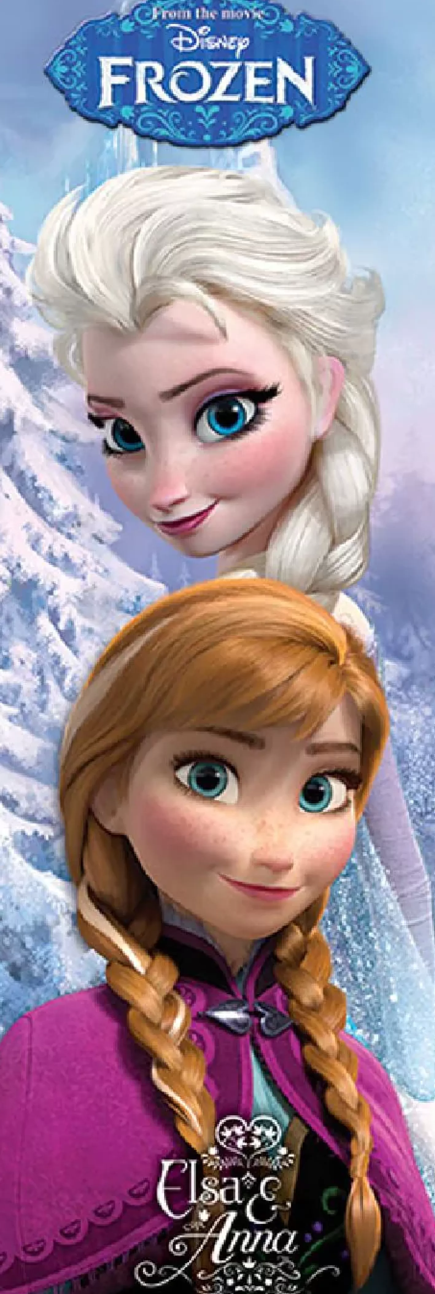 NANU-NANA Jumboposter Frozen - Anna & Elsa, Nr. 35 Cheap