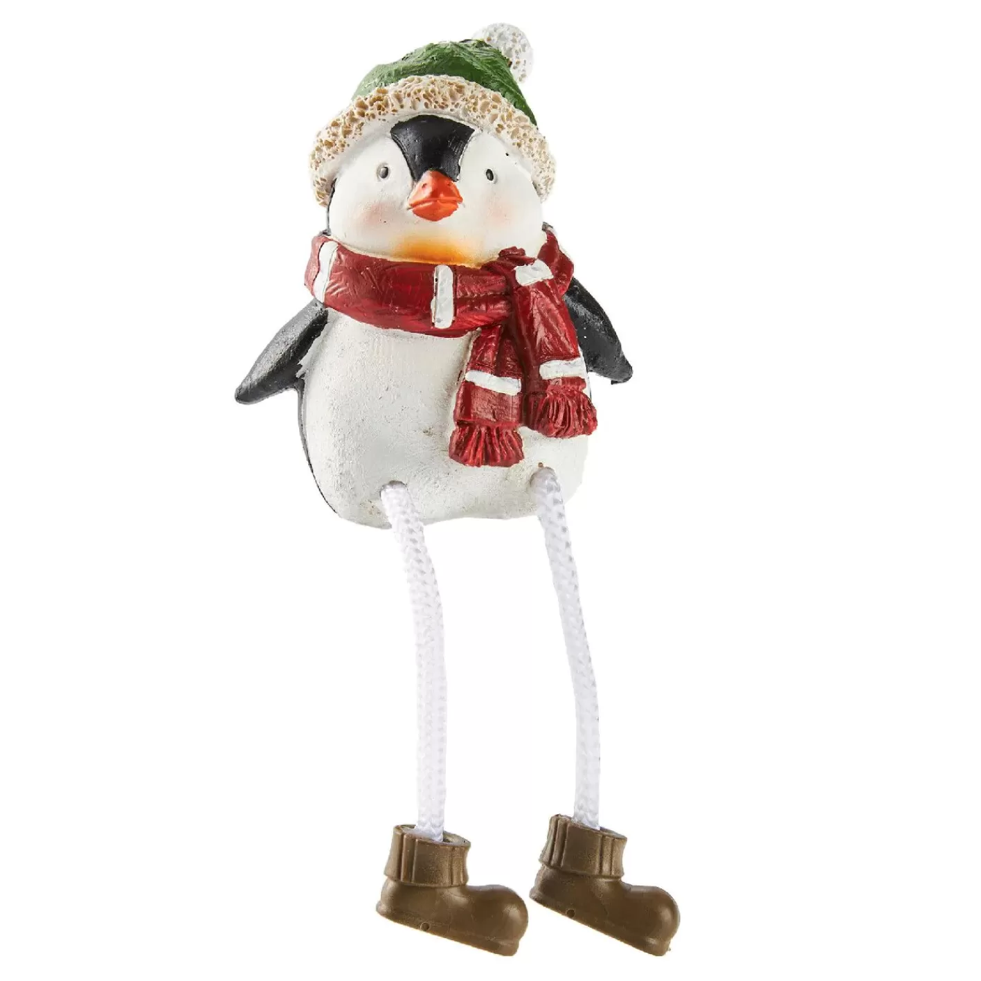 NANU-NANA Kantenhocker Pinguin, Schal/rot, 9 Cm Outlet