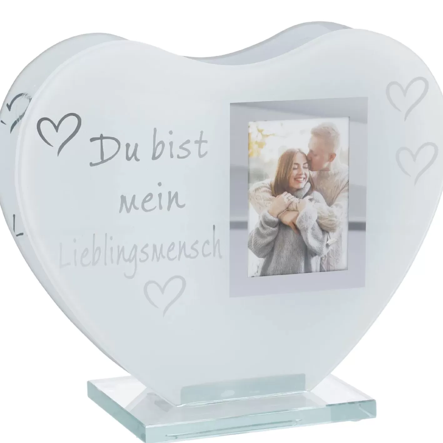 NANU-NANA LED-Bilderrahmen Herz, Lieblingsmensch Shop