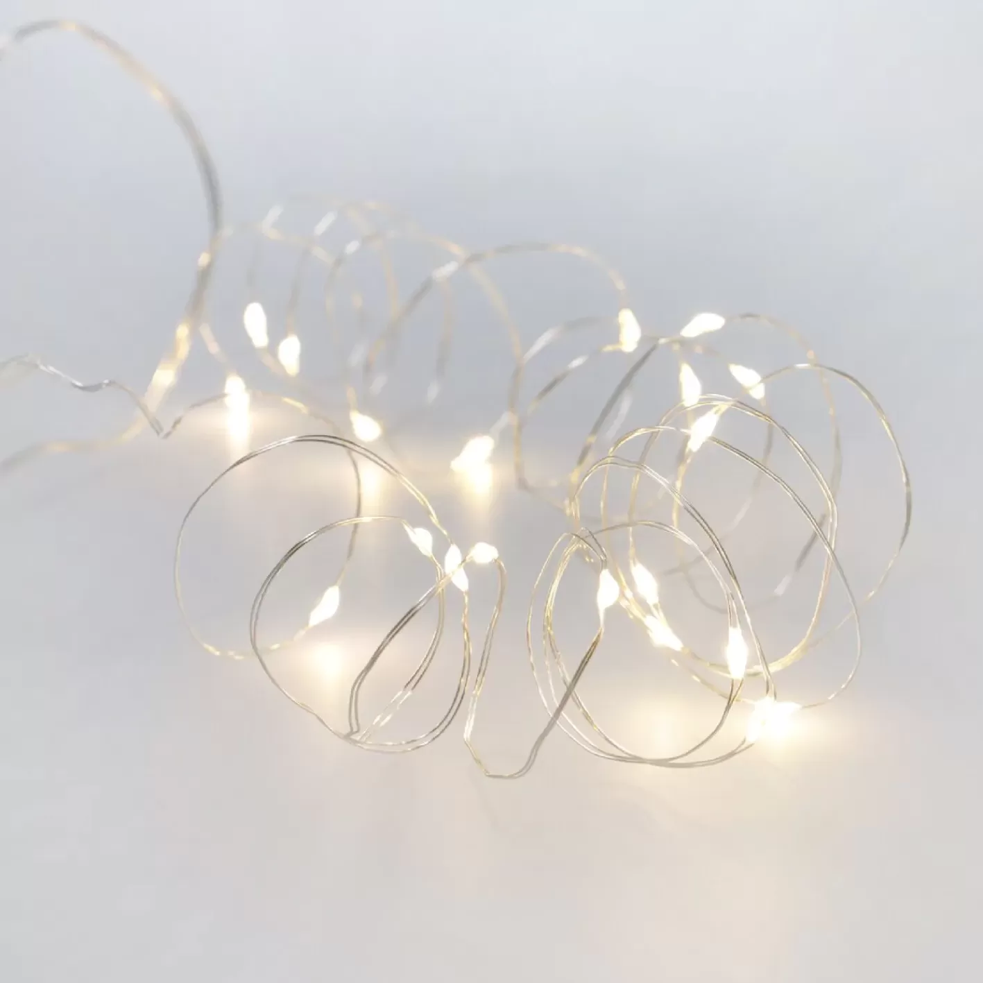 NANU-NANA LED-Lichterkette, Silber, 190 Cm Cheap