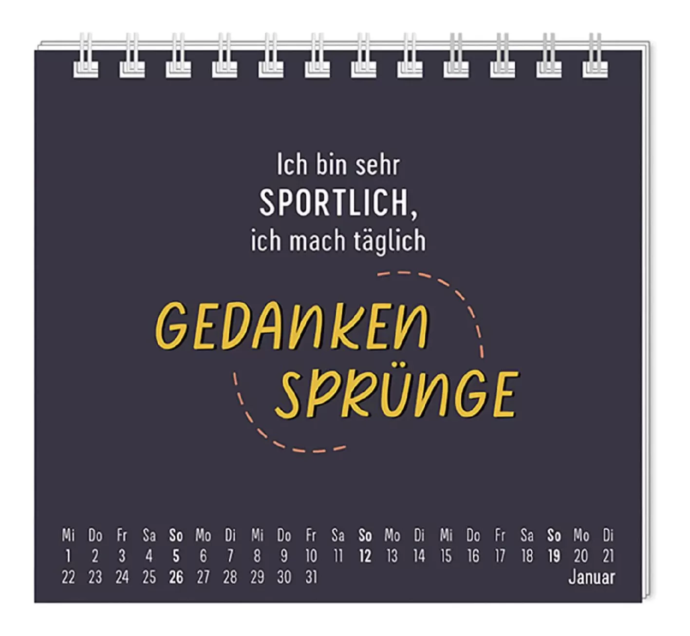 NANU-NANA Mini-Tischkalender 2025, Nett Kann Ich Auch Sale