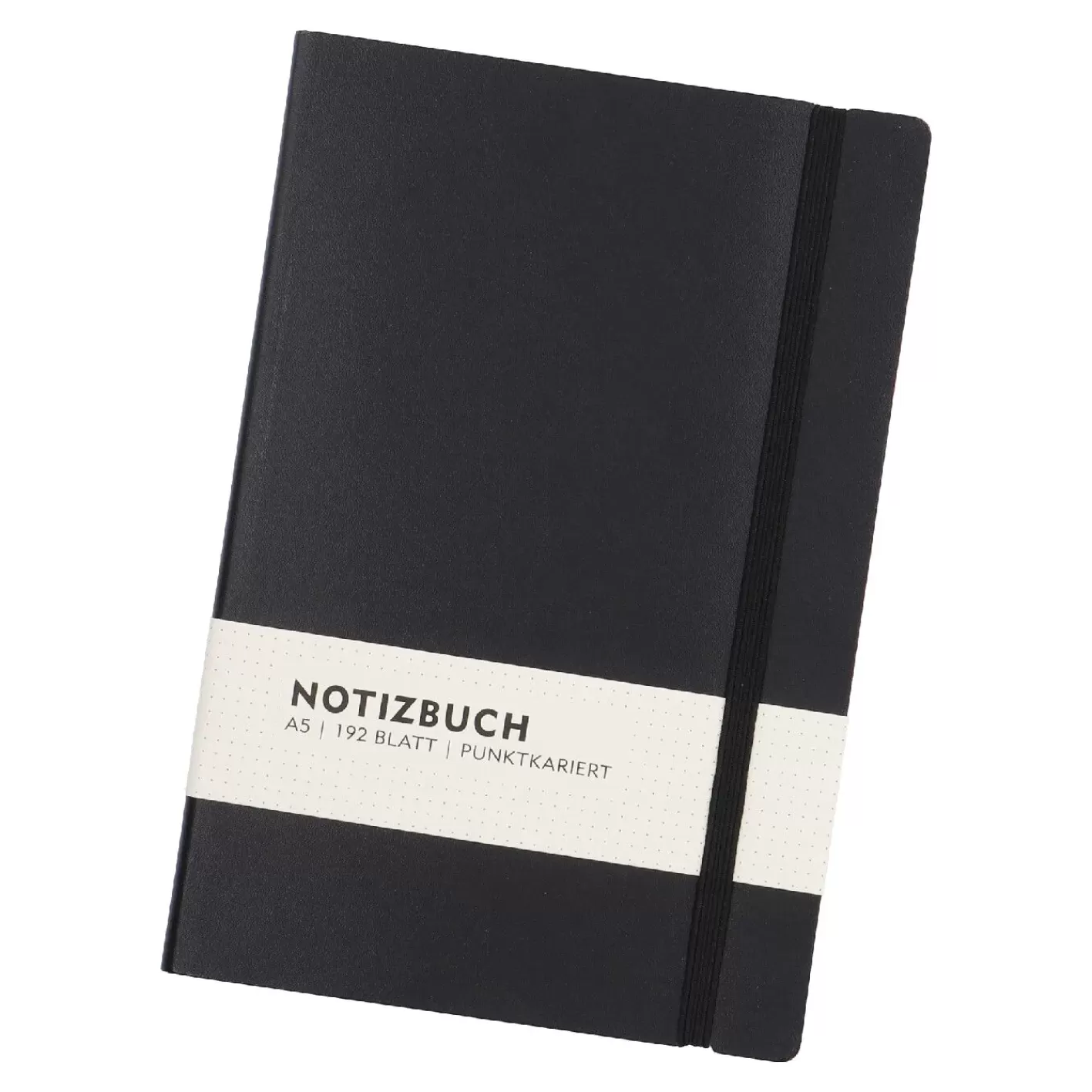 NANU-NANA Notizbuch A5, Uni, Schwarz Outlet