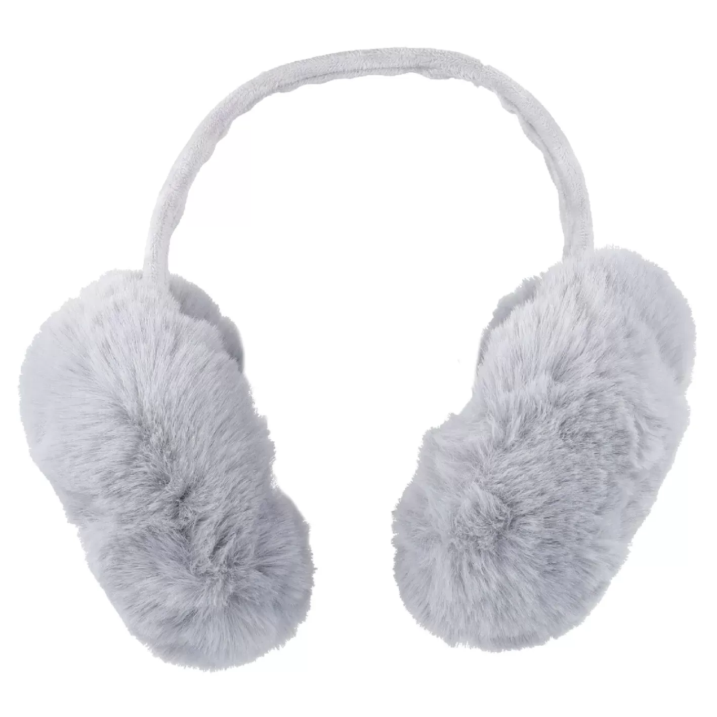 NANU-NANA Ohrenwärmer Fluffy XXL, Grau Clearance