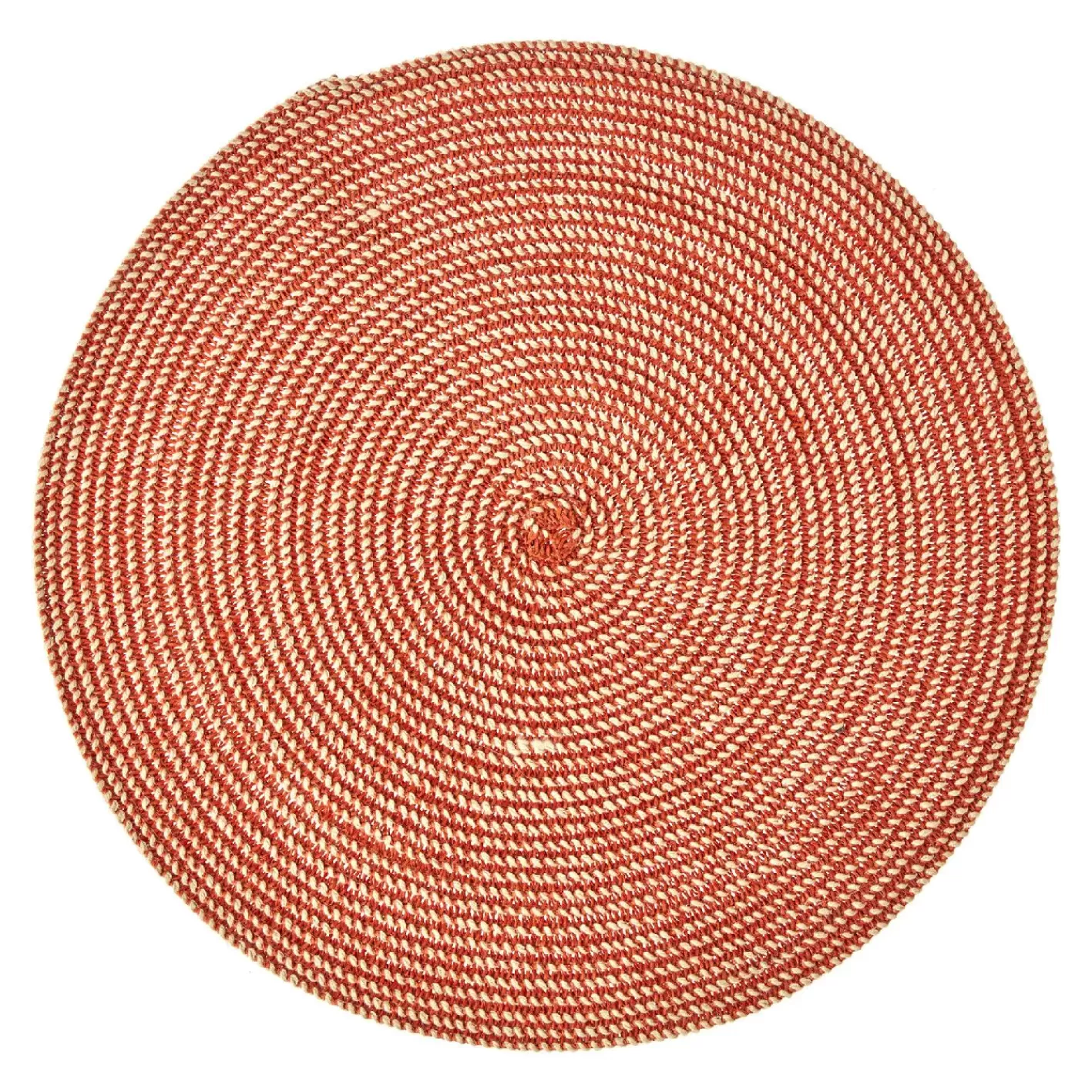 NANU-NANA Platzset Olana, Rund/terracotta, 38 Cm Sale