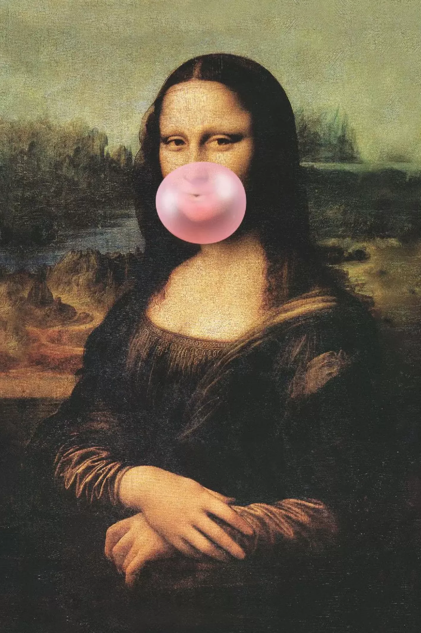 NANU-NANA Poster Mona Lisa Bubblegum, Nr. 211 Discount