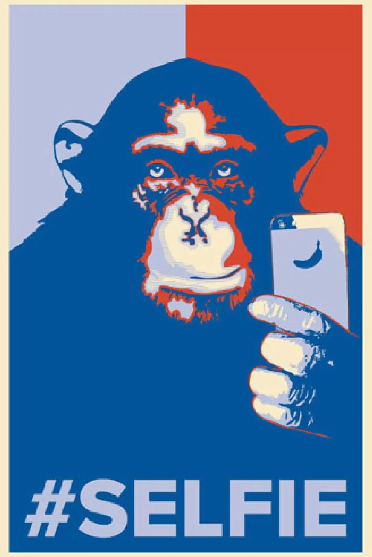 NANU-NANA Poster Selfie Monkey, Nr. 199 Outlet