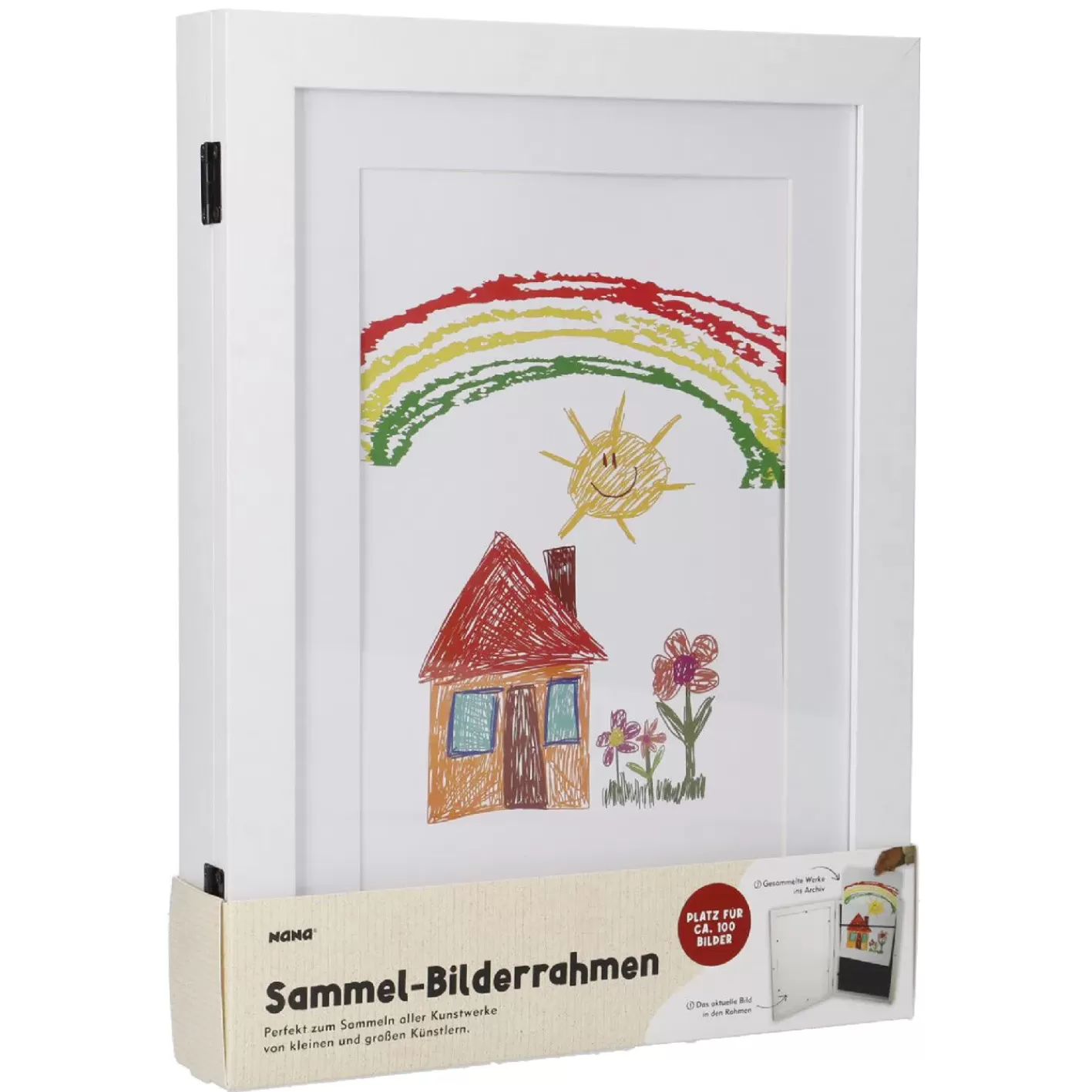 NANU-NANA Sammel-Bilderrahmen, 20 X 29 Cm, Weiß Discount