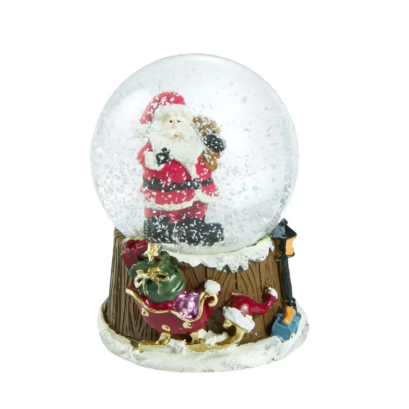 NANU-NANA Schneekugel Figur, Weihnachtsmann, 4.5 X 6 Cm New