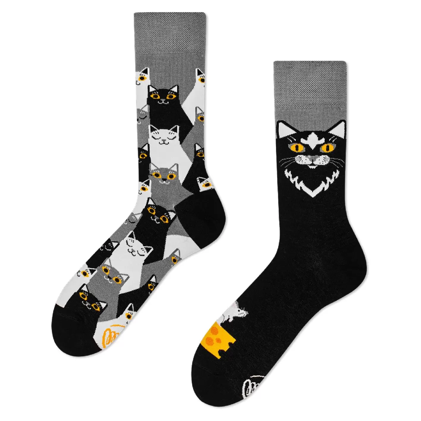 NANU-NANA Socken, Black Cat, Gr. 35-38 Outlet