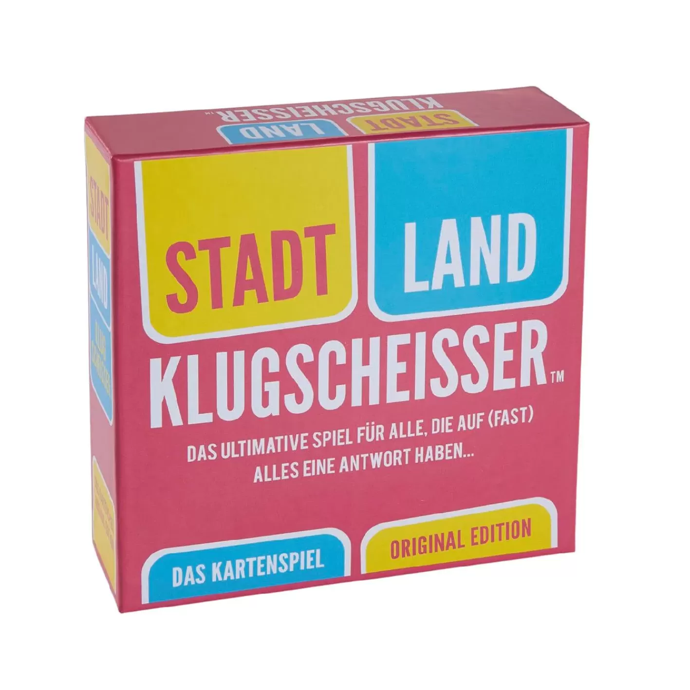 NANU-NANA Spiel Stadt Land Klugscheisser, Original Discount