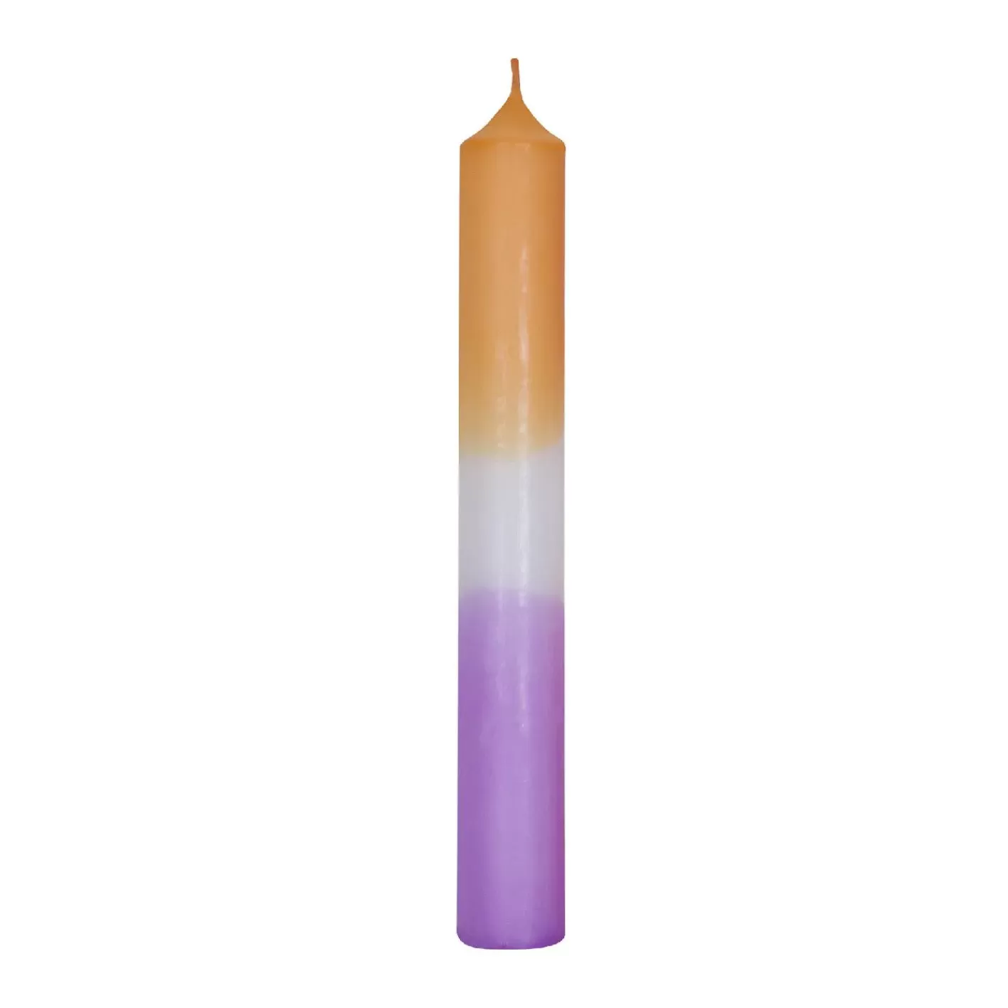 NANU-NANA Stabkerze Dip-Dye, Mandarin/lavendel, 18 Cm Best Sale