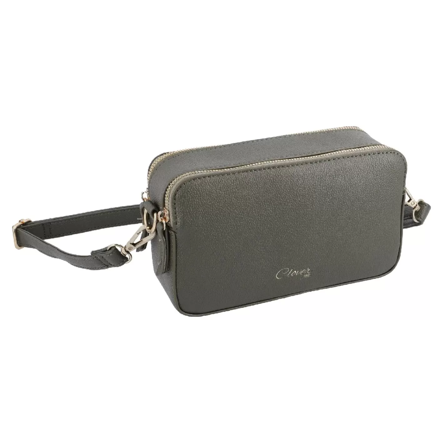 NANU-NANA Tasche Crossbody, 2 Riemen, Oliv Outlet