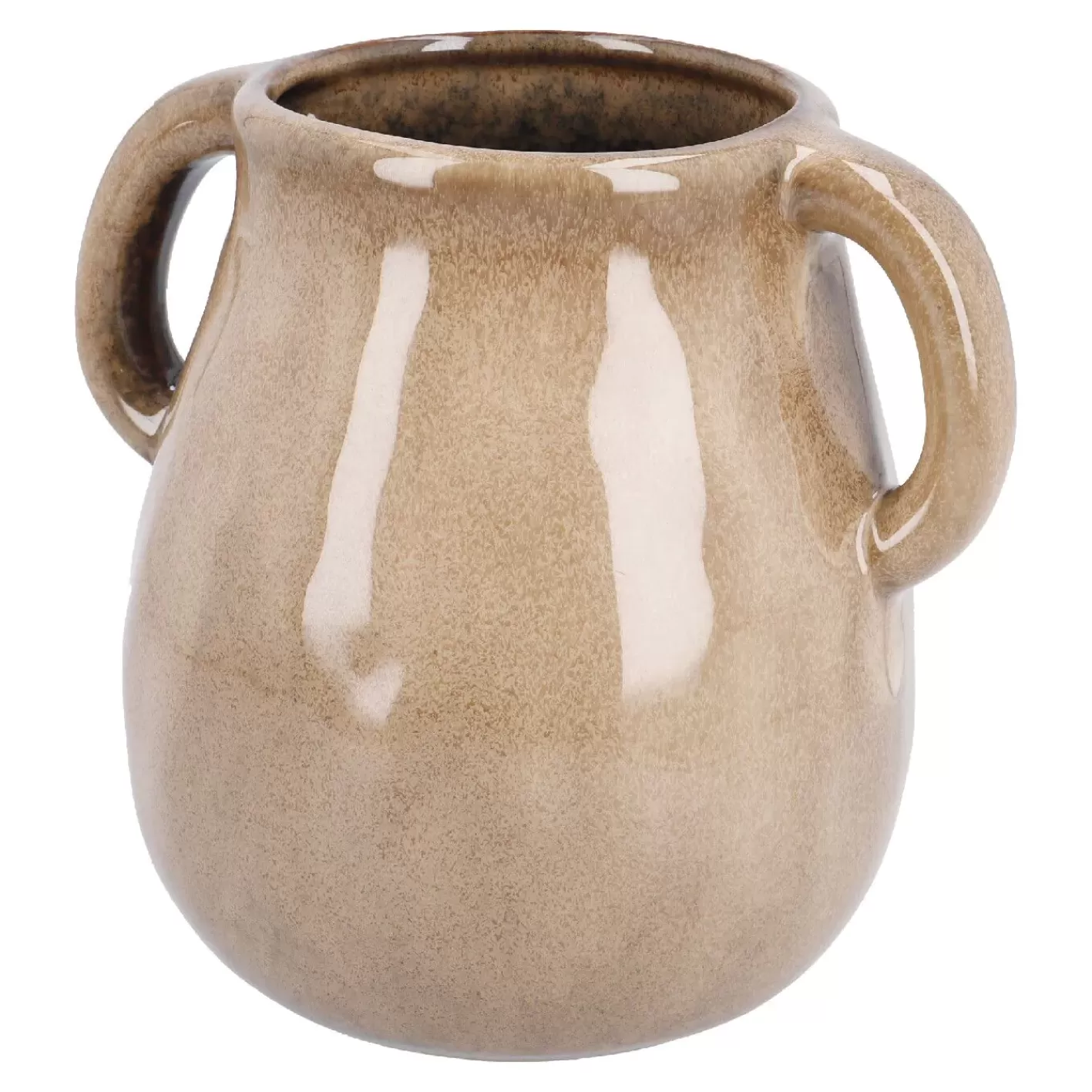 NANU-NANA Vase Krug Mit Griffen, Creme, 14.5 Cm Best