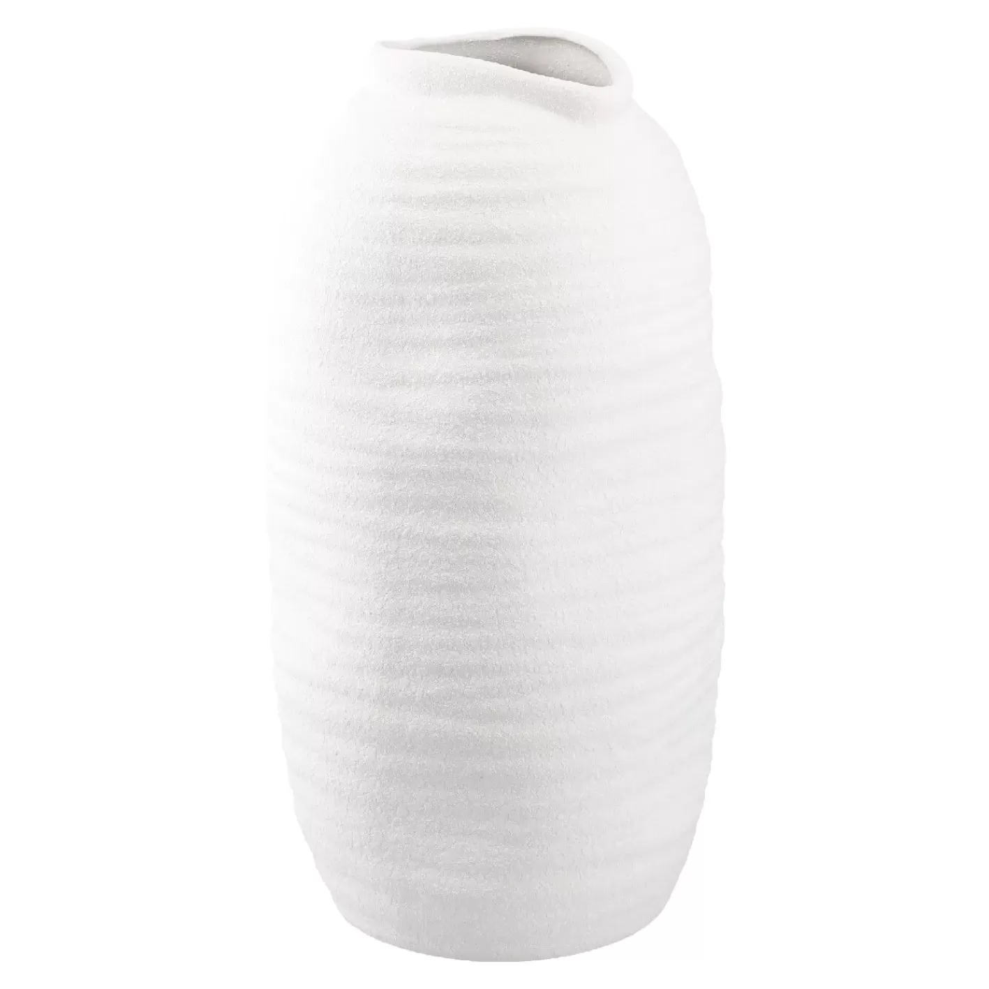 NANU-NANA Vase Struktur, Weiß, 27 Cm Discount